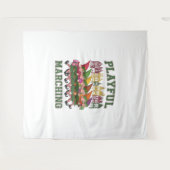 Tenture Parade des elfes de Noël (Devant (Horizontal))