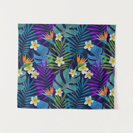 Tenture Paradis tropical (Devant (Horizontal))