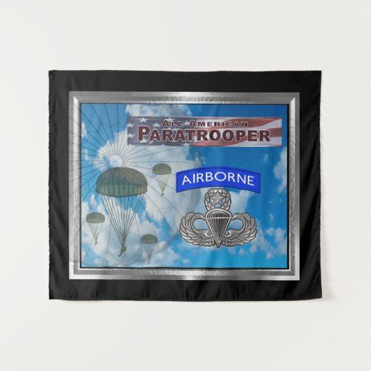 Tenture Paratrooper (Devant (Horizontal))