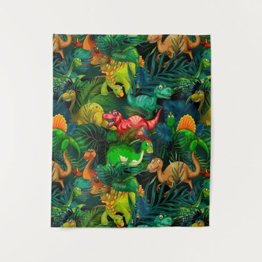 Tenture Parc Dinosaur (Devant)