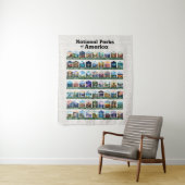 Tenture Parcs nationaux des États-Unis d'Amérique USA (En situation)