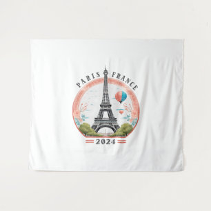 Tenture Paris France 2024 Tapestrys, Tour Eiffel