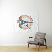 Tenture Paris France 2024 Tapestrys, Tour Eiffel (En situation (horizontale))