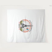 Tenture Paris France 2024 Tapestrys, Tour Eiffel (Devant (Horizontal))