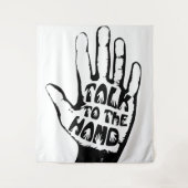 Tenture Parler À La Main (Devant)