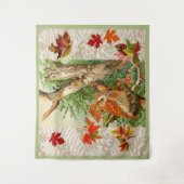 TENTURE PARMI LES FEUILLES DE CHUTE EN BOIS (Devant)