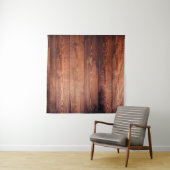 Tenture Parquet en bois (En situation)
