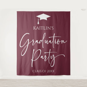 Tenture Parti minimaliste moderne élégante Graduation
