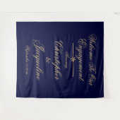 Tenture Partie d'engagement - Simple, élégant, Marine & Go (Devant (Horizontal))