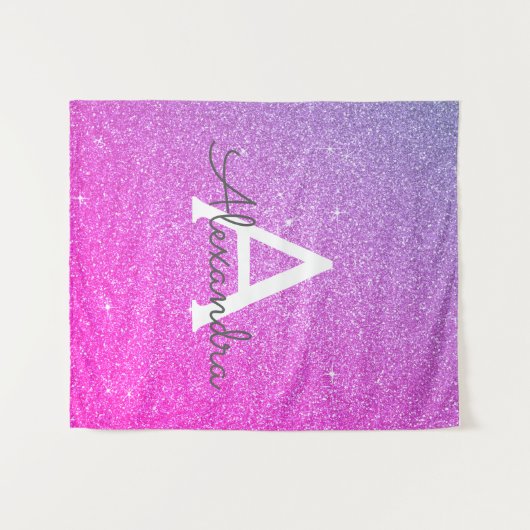 Tenture Parties scintillant à étincelle rose pourpre Tapis (Devant (Horizontal))