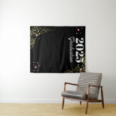 Tenture Parties scintillant Confetti Graduation Contexte (En situation (horizontale))