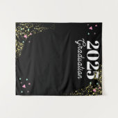Tenture Parties scintillant Confetti Graduation Contexte (Devant (Horizontal))