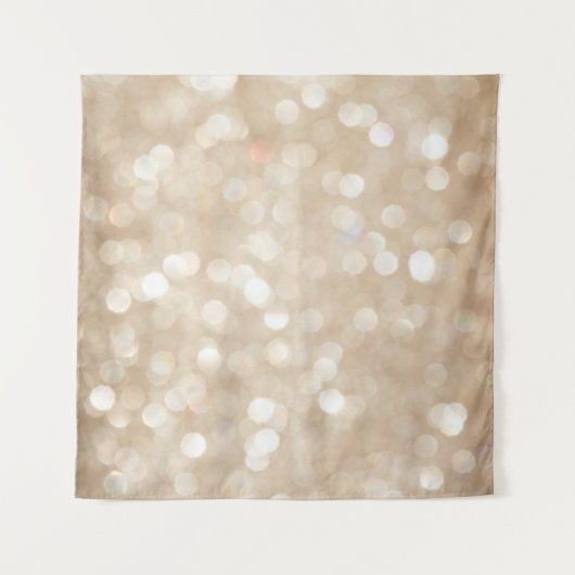 Tenture Parties scintillant d'or, arrière - plan de Noël f (Devant (Horizontal))