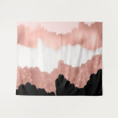Tenture Parties scintillant rose or Rose moderne fille bro (Devant (Horizontal))