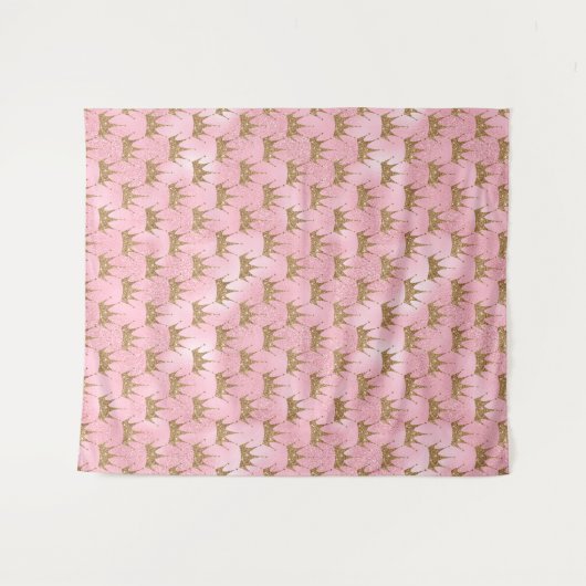 Tenture Parties scintillant rose pâle Prix carrelé (Devant (Horizontal))