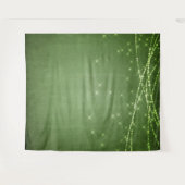 Tenture Parties scintillant verte Photo Booth Retour Tapis (Devant (Horizontal))