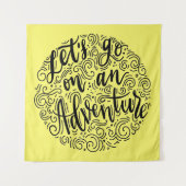 Tenture Partons sur une aventure (Devant (Horizontal))
