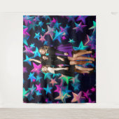 Tenture Party 90s Shot Starry Backdrop (Devant)