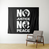 Tenture Pas de justice ni de paix (En situation (horizontale))