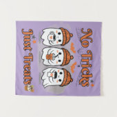 Tenture Pas De Trucs Juste Traite Halloween (Devant (Horizontal))