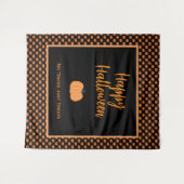 Tenture Pas de trucs juste traiter les citrouilles d'Hallo (Devant (Horizontal))