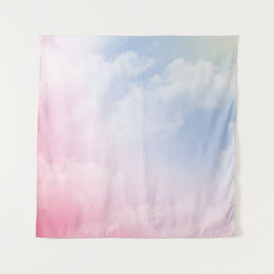 Tenture Pastel Clouds : Motif Arrière - plan serein