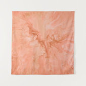 TENTURE PASTEL CORAL ABSTRACT ILLUSTRATION (Devant (Horizontal))
