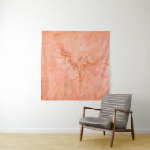 TENTURE PASTEL CORAL ABSTRACT ILLUSTRATION (En situation (horizontale))