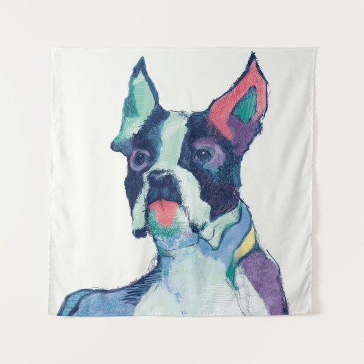 Tenture Pastel d'aquarelle d'Ulysse (Devant (Horizontal))