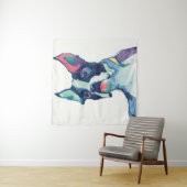 Tenture Pastel d'aquarelle d'Ulysse (En situation)