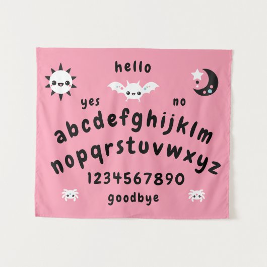 Tenture Pastel Goth Mystical Talboard (Devant (Horizontal))