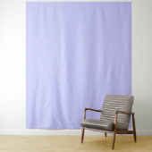 Tenture Pastel Periwinkle couleur solide | Classique | Élé (En situation)