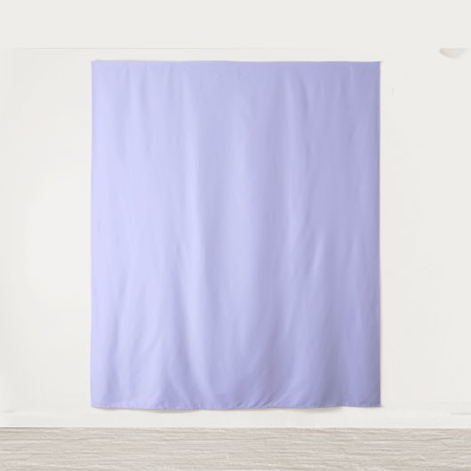 Tenture Pastel Periwinkle couleur solide | Classique | Élé (Devant)
