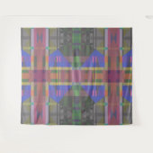 Tenture Pastel rainbow Colorful Geometric (Devant (Horizontal))