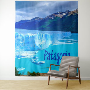 Tenture Patagonie Amérique du Sud Glacier et Montagnes