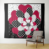 Tenture patchwork Abstrait (En situation (horizontale))