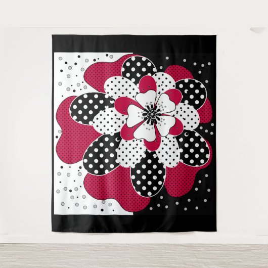 Tenture patchwork Abstrait (Devant)