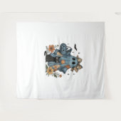 Tenture Patchwork Halloween Ghost noir Chat Essential T-Sh (Devant (Horizontal))