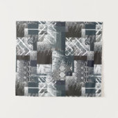 Tenture patchwork monochrome Abstrait (Devant (Horizontal))