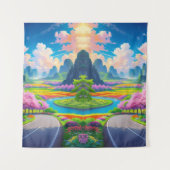 Tenture "Pathway through Spring - Imaginaire Floral (Devant)