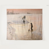 Tenture Patineurs | Emile Claus 1891 (Devant (Horizontal))