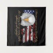 Tenture Patriotisme juste (Devant (Horizontal))