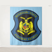 Tenture Patrouille routière de l'État du Missouri (Devant)