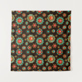 Tenture Pattern de Ethnic Brooches Seamless (Devant (Horizontal))