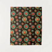 Tenture Pattern de Ethnic Brooches Seamless (Devant)