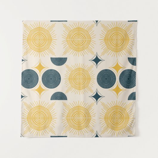 Tenture Patters de Boho Celestial (Devant (Horizontal))