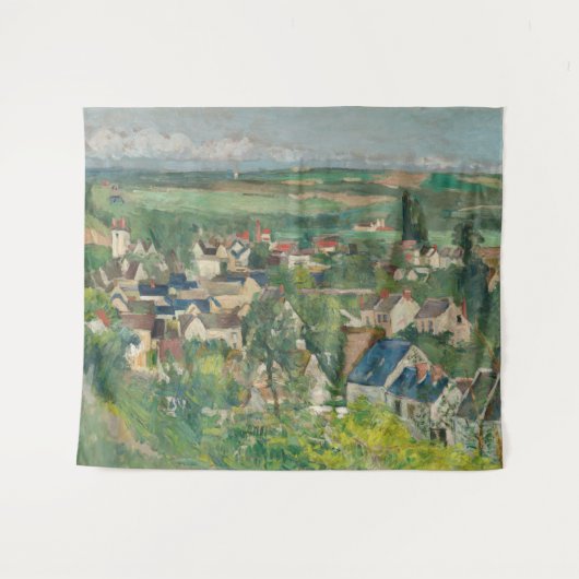 Tenture Paul Cezanne - Auvers, Vue panoramique (Devant (Horizontal))