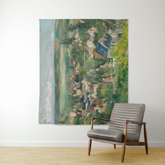 Tenture Paul Cezanne - Auvers, Vue panoramique (En situation)