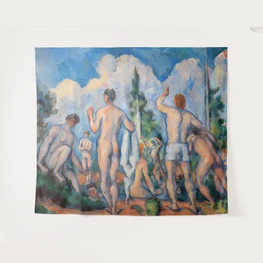 Tenture Paul Cezanne - Bathers (Devant (Horizontal))