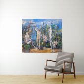 Tenture Paul Cezanne - Cinq Bathères (En situation (horizontale))